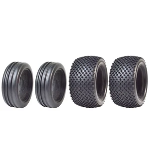 RC Front Rear Soft Tires for Tamiya TD2,DT01, DT02,DT03,DT03T 1/10 2WD Buggy Car - Picture 1 of 9