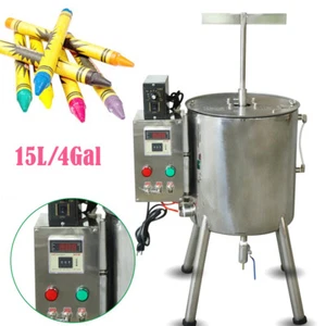 Máquina de llenado de crema de velas lápiz labial 15L máquina mezcladora de calefacción agitación - Imagen 1 de 15