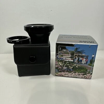 Sakar Video Telephoto 1.5X Hi-Resolution Lens with case and lens covers - Image 1 of 4