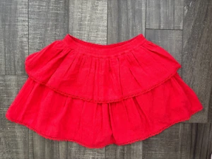 NWT Gap Kids Red Swiss Dot Tiered Skort: Size XL 12 - Picture 1 of 2