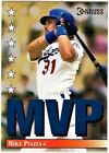 1994 Donruss Mvp Mike Piazza Insert #7 Los Angeles Dodgers  New York Mets