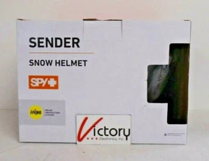 NEW Spy Sender Snow Helmet with MIPS Brain Protection | S (53-55 cm) Black - Picture 1 of 7