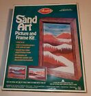 Vintage 1970's Avalon Colored Sand Art Frame Picture Kit, NOS No.7860 Hobbycraft
