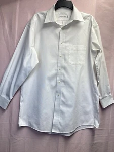 Roundtree & Yorke gemischt punktfarbenes Kleid Shirt Herren Medium weiß gebraucht - Bild 1 von 22
