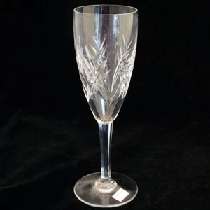 AUVERGNE by Baccarat Flute Champagne 8.25" tall made in France NEW NEVER USED - Picture 1 of 5