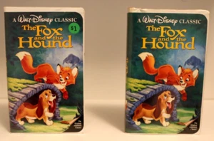 2X VHS WALT DISNEY THE FOX AND THE HOUND (LAS VERSIONES CLÁSICAS DE DIAMANTE NEGRO) - Imagen 1 de 11