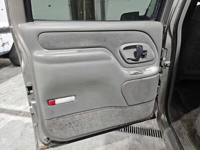 1997 - 1999 Chevy Suburban 1500 Driver LH Left Gray Rear Door Trim Panel - Image 1 of 3