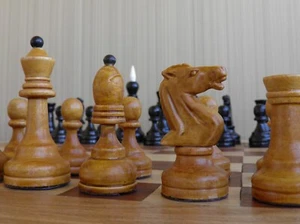 Tournament, Soviet chess with weights. Soviet chess set - Grandmaster. - Picture 1 of 10