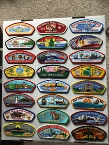 Boy Scouts of America BSA Vintage 80's Patch Lot (114 Total-Council, OA, Misc.) - Picture 1 of 5