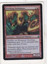 MTG: Morningtide: Foil: Seething Pathblazer