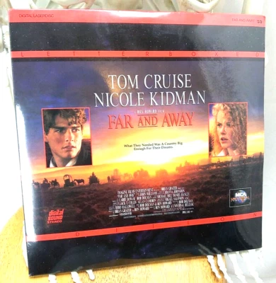 FAR AND AWAY Laserdisc NEW Widescreen 2-disc Tom Cruise Kidman LETTERBOXED  - Image 1 of 3