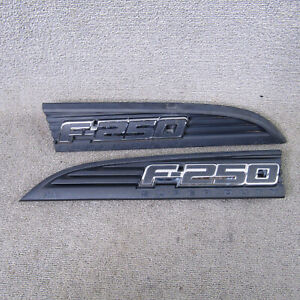 2011-2016 Ford F250 F-250 Super Duty  Fender Emblem Left Right Driver Passenger