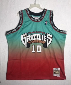 Camiseta deportiva Mitchell Ness Vancouver Grizzlies Bibby 10 Fadeaway Swingman para hombre talla 2XL - Imagen 1 de 7