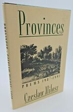 PROVINCES POEMS 1987-1991 Czeslaw Milosz POETRY 1st Edition NOBEL PRIZE Fiction