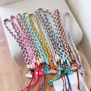 Anti-Lost Mobile Phone Lanyard Hand Weaving Crossbody Phone Strap - Photo 1 sur 13