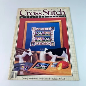 38 Great Projects Inside - Cross Stitch and Country Crafts - Sept/Oct 1988 - Picture 1 of 2