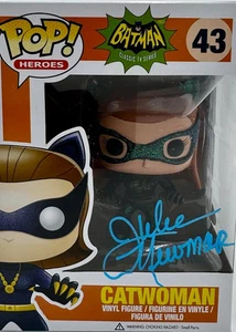 Julie Newmar Signed Funko Pop #43 Catwoman (Batman) - JSA COA - Picture 1 of 7