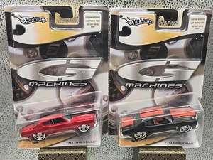 Hot Wheels G Machines '70 Chevrolet Chevelle Two Car Set #J2718-0910 Die Cast - Bild 1 von 6