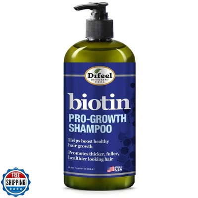 Difeel Pro-Growth Biotin Shampoo 33.8 oz. - Shampoo for Thinning Hair and Hai - Image 1 of 4