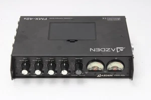 Azden FMX-42a 4-Channel Microphone Field Mixer - Picture 1 of 5