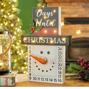 Countdown to Christmas snowman 2 available - Picture 1 of 8