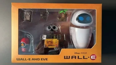 WALL-E & EVE Robot Duo Set - Disney Pixar Collectible Model Figure Gift - Image 1 of 4
