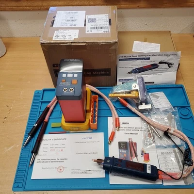 🔥 Soldador por puntos Brillo 801H 21KW 3500A - Pluma de soldadura por puntos Sunkko S-73B 🔥 Foto 1 de 4