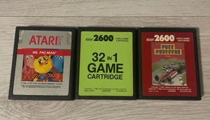 Atari 2600 Spiele Konvolut - Ms. Pac Man | 32 in 1 | Pole Position - Ungetestet - Bild 1 von 7