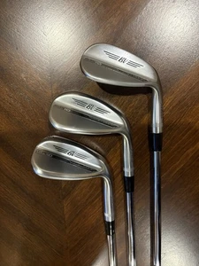 Titleist Vokey SM10 Tour Chrome Wedges 50.08 F, 54.10S, 60.08M DG Spinner Shafts - Picture 1 of 5