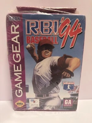R.B.I. Baseball '94 (Sega Game Gear, 1994) Factory Sealed Box Not Perfect - Image 1 of 4