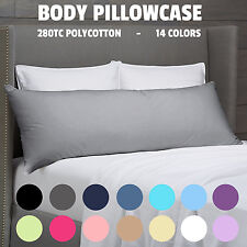 280TC Multicolor Luxury Body Full Long Pillow Case Slip Cotton Blend 150x48 cm