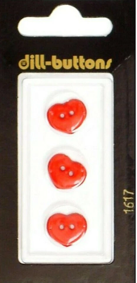 Dill Buttons ~ (1617) - 1/2" - 3 ct - Image 1 of 1