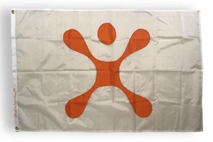 ATT Cingular Wireless SM Flag SBC Advertising Sign Vintage 36” H X 57” W ~ New - Picture 1 of 9