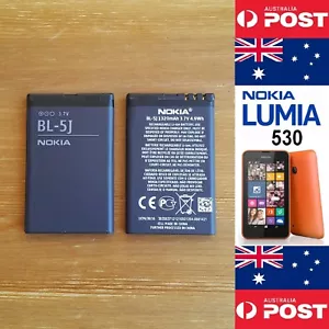 NOKIA LUMIA 530 520 Original Battery BL-5J 1320mAh Good Quality - Local Seller - Picture 1 of 12