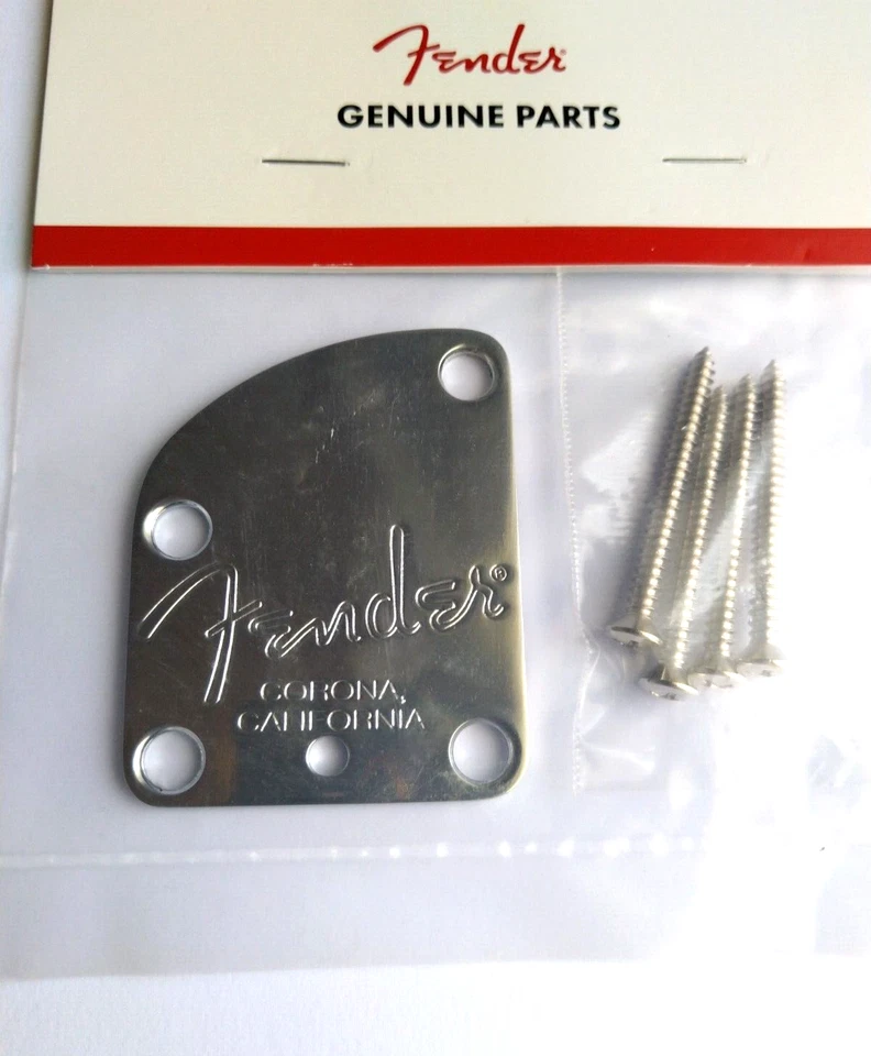 Fender Neckplate Deluxe con Microtilt 0059209000 WW Ship