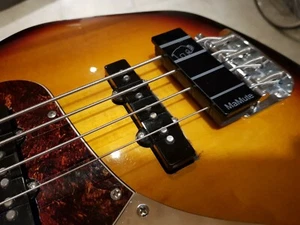 Bass String Mute - MaMute® Muter rubber block with hard plate for Fender J Bass - Picture 1 of 4