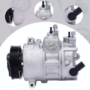 Juego de compresores de aire acondicionado 12v con embrague para auto aire acondicionado de CC camión autobús coche casa rodante - Imagen 1 de 12