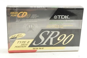 TDK SR 90 Type II High Position Cassette 90min cassetteTape - Picture 1 of 4