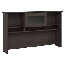 Bush Furniture Cabot Desk Hutch, Attachment with Shelves and Cabinet for Home...