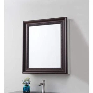 Pegasus Medicine Cabinet 24" W x 30" H w/ Mirror, Rectangular Aluminum in Bronze - Picture 1 of 4