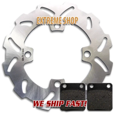 Rear Brake Disc Rotor + Pads for Suzuki RM65 K3/K4/K5 (2003-2004-2005) NEW - Image 1 of 2