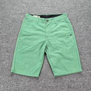 Volcom Shorts Mens 28 Green Chino Corpo Class Skater Outdoors Casual - Picture 1 of 9