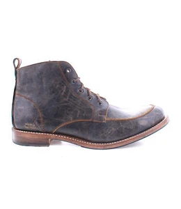 BED|STU Men's LINCOLN II Apron Toe Lace-Up Ankle Boot - Picture 1 of 12