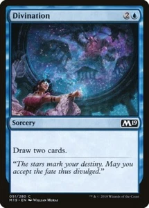 Divination (051) Core Set 2019 M19 MTG Magic - Picture 1 of 1