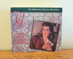 You'd Be So Nice To Come Home To: Love Songs The War Years 2 Disc CD Set  - Picture 1 of 5