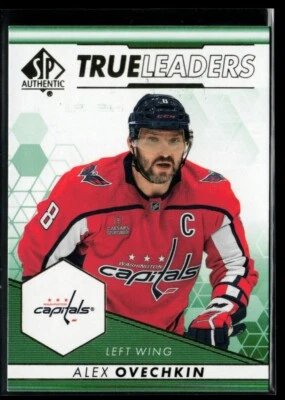 2022-23 SP Authentic True Leaders Green #TL-11 Alex Ovechkin - Image 1 of 2