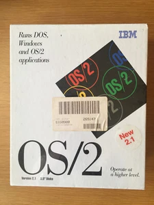 Vintage Sealed IBM OS/2 Version 2.1 - Zdjęcie 1 z 6