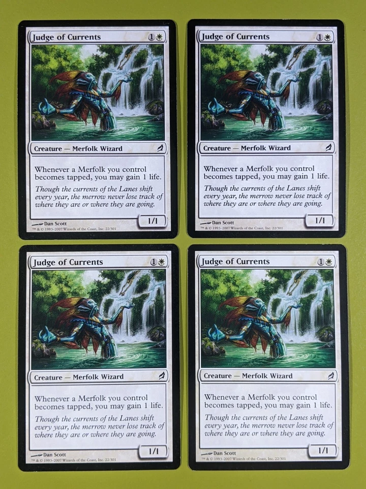 Judge of Currents x4 Lorwyn 4x Playset Magic the Gathering MTG - Image 1 of 1