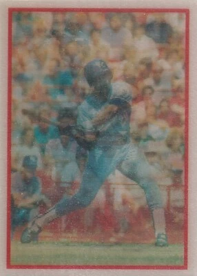 1987 Sportflics #168 Frank White Kansas City Royals Hologram - Image 1 of 2