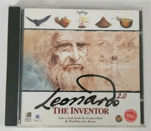 Leonardo The Inventor 2.0 1996 SoftKey CD ROM - Picture 1 of 5
